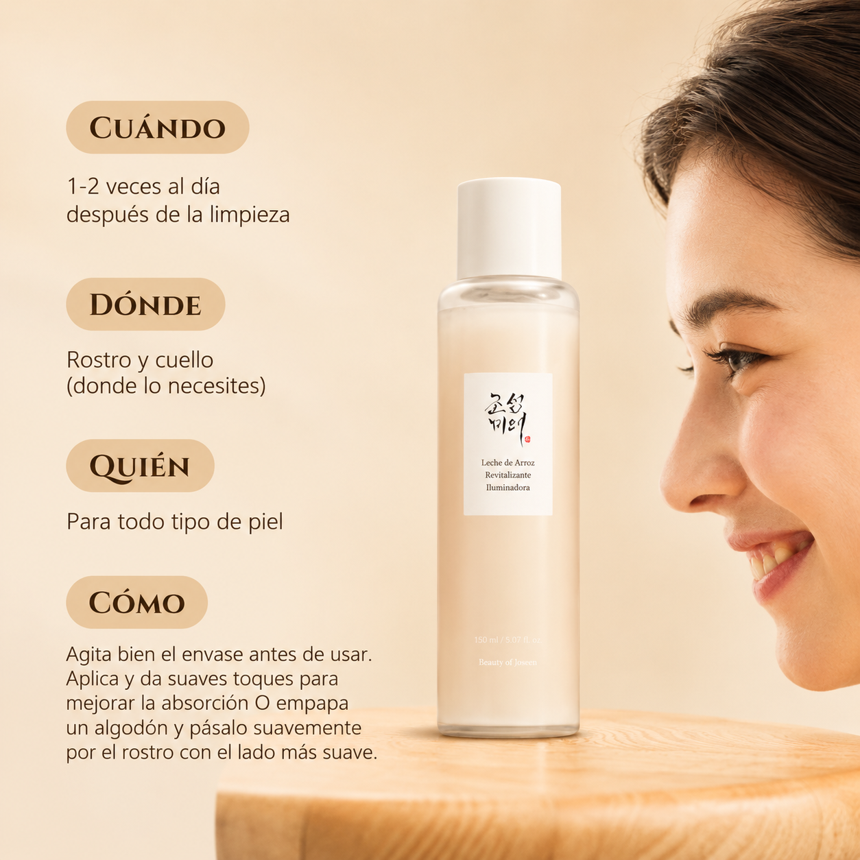 Beauty of Joseon - Glow Replenishing Rice Milk, 150ml