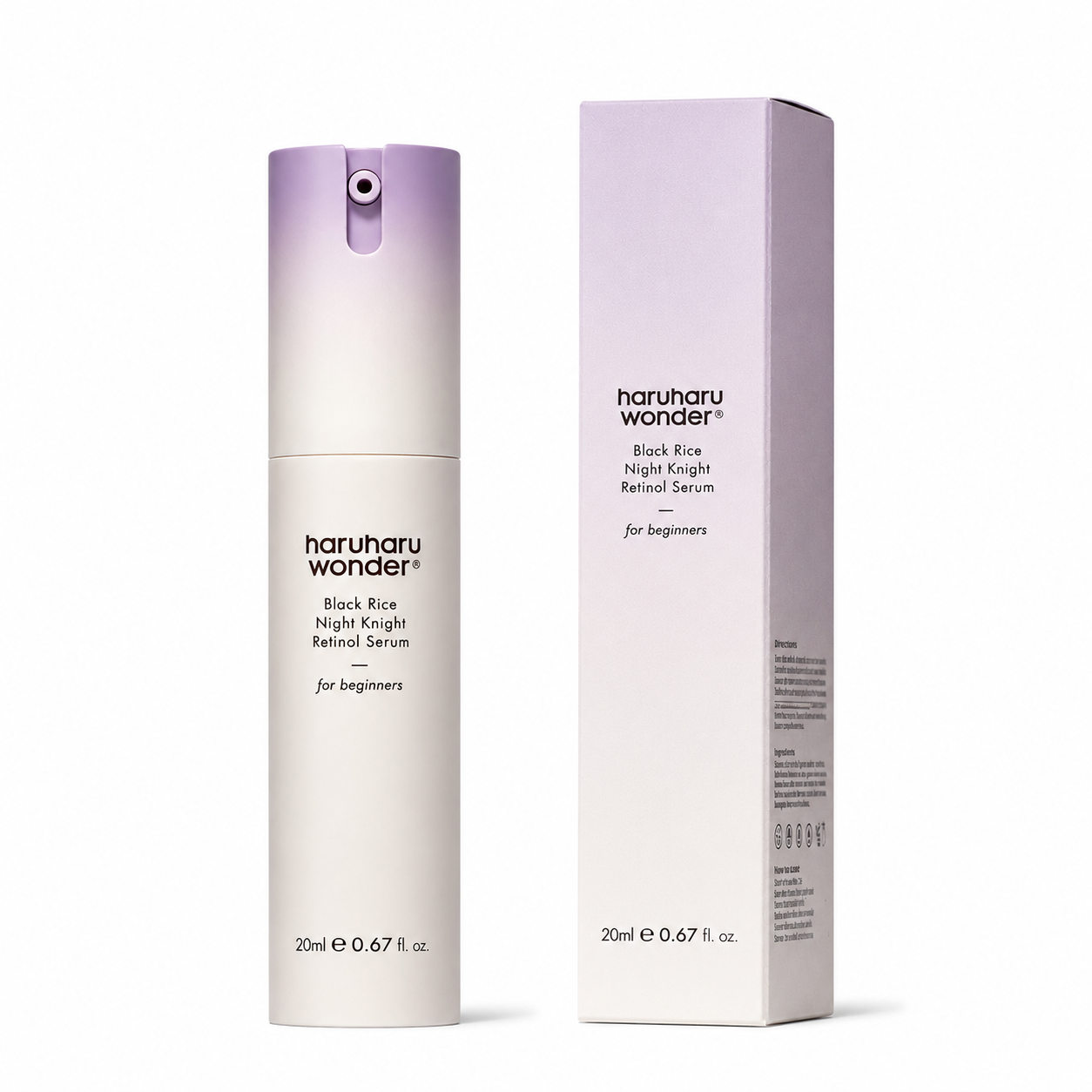 Haruharu Wonder – Sérum Nocturno de Arroz Negro con Retinol