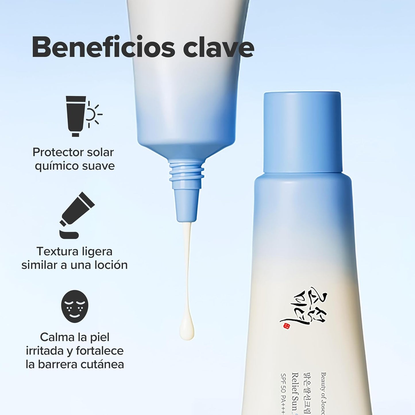 Belleza de Joseon – Relief Sun Aqua-Fresh Rice + B5 SPF50+ PA++++