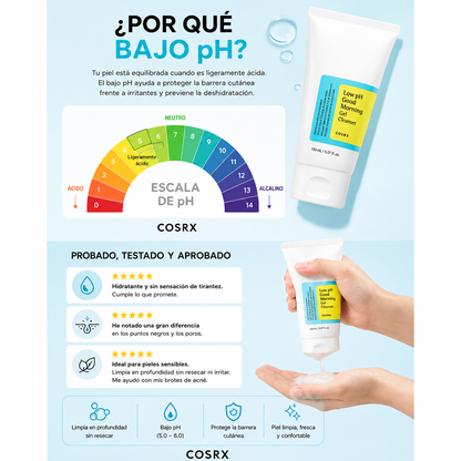 COSRX – Low pH Good Morning Gel Cleanser – 150 ml