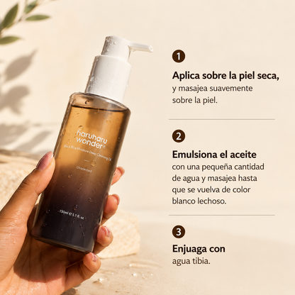 Haruharu Wonder - Black Rice Moisture Deep Cleansing Oil, 150ml