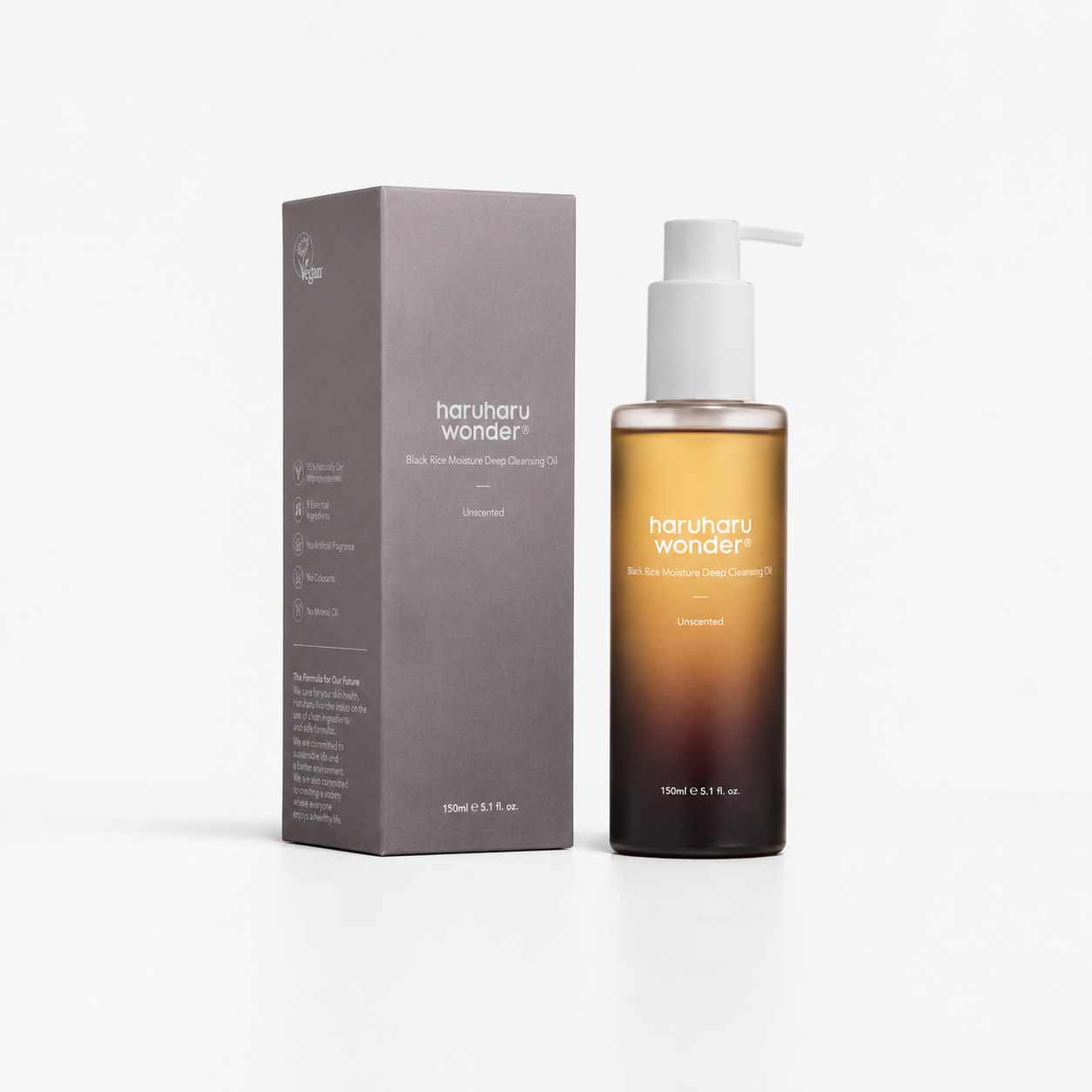 Haruharu Wonder - Black Rice Moisture Deep Cleansing Oil, 150ml