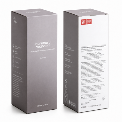 Haruharu Wonder - Black Rice Moisture Deep Cleansing Oil, 150ml