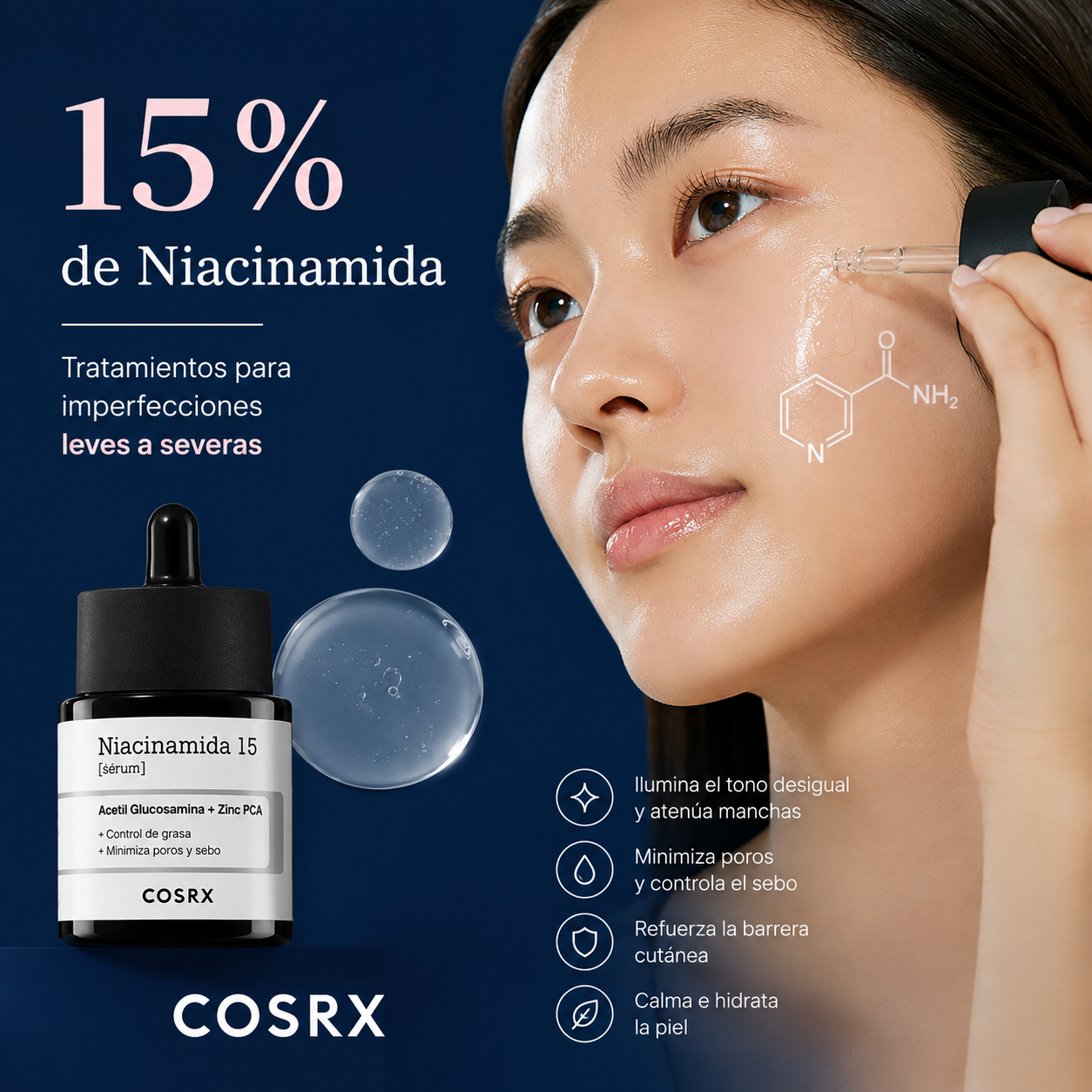 COSRX - The Niacinamide 15 Serum, 20ml