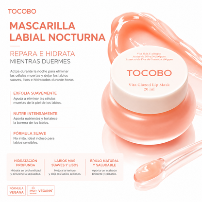 TOCOBO - Vita Glazed Lip Mask, 20ml