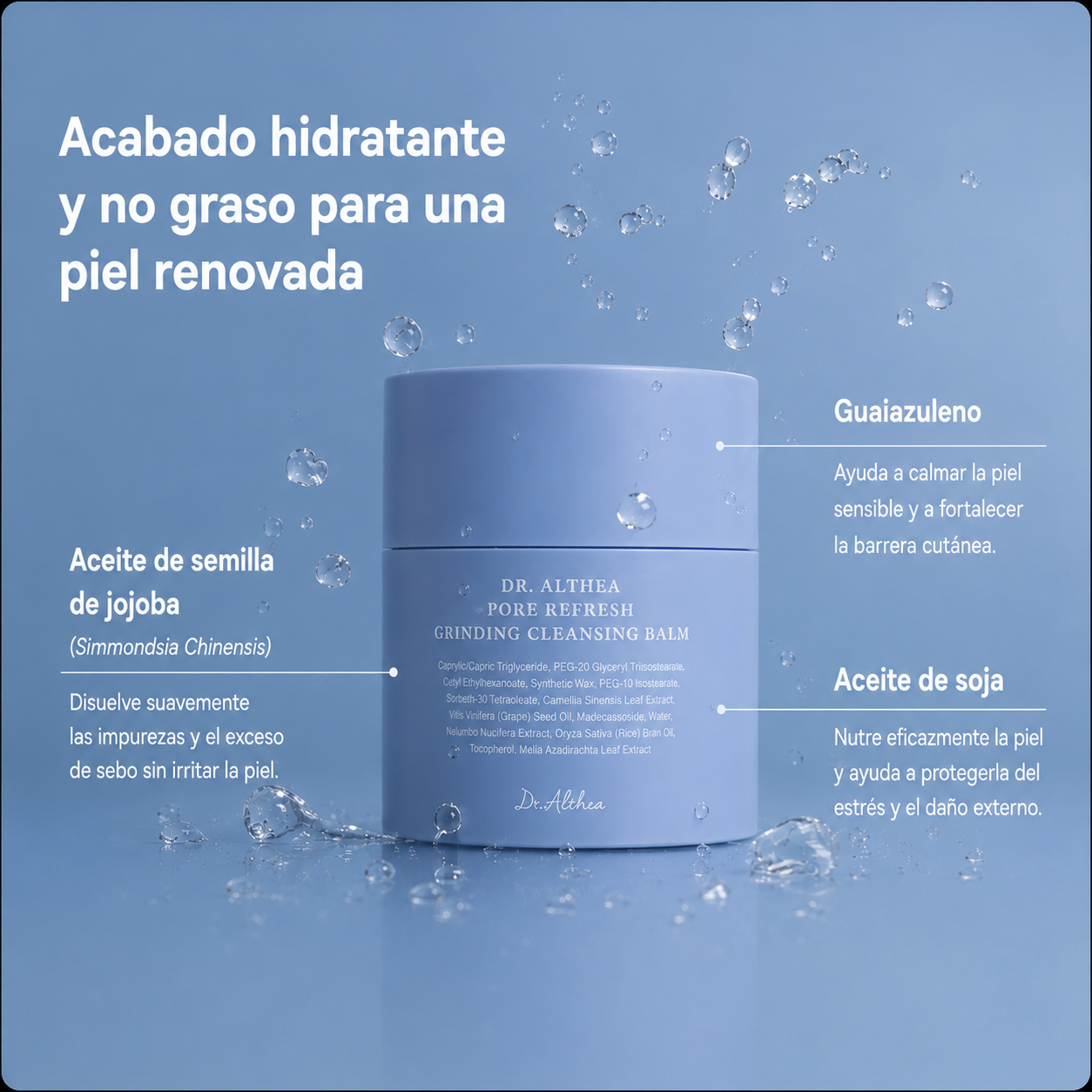 Dr.Althea Pore Refresh Grinding Cleansing Balm