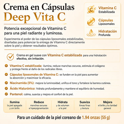 Medicube-Crema Intensiva con Vitamina C en Cápsulas 55 g