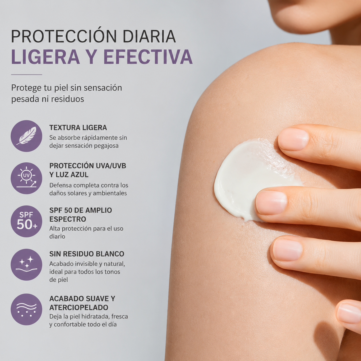 Haruharu Wonder-Protector Solar Diario Hidratante de Arroz Negro Airyfit SPF50+ PA++++ – 50 ml