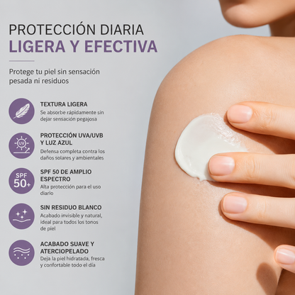 Haruharu Wonder-Protector Solar Diario Hidratante de Arroz Negro Airyfit SPF50+ PA++++ – 50 ml