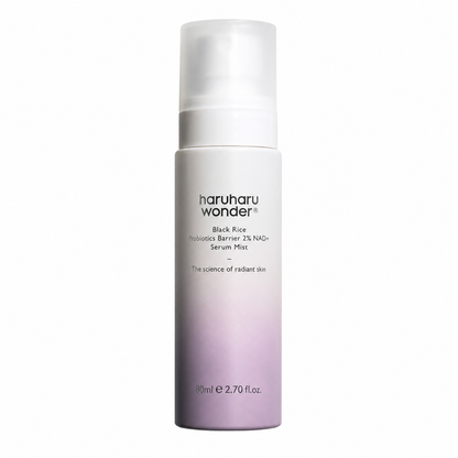 Haruharu Wonder – Bruma Facial con Probióticos de Arroz Negro y 2% NAD+