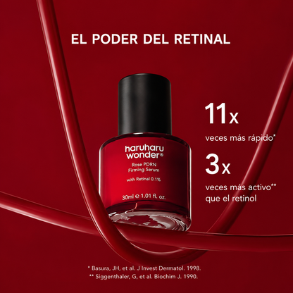 Haruharu Wonder-Sérum Reafirmante Rosa PDRN & Retinal 0.1%