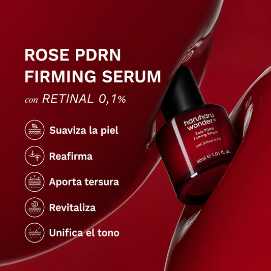 Haruharu Wonder-Sérum Reafirmante Rosa PDRN & Retinal 0.1%