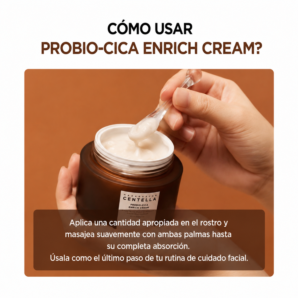 SKIN1004 – Crema Enriquecida con Centella Asiática y Probio-Cica de Madagascar