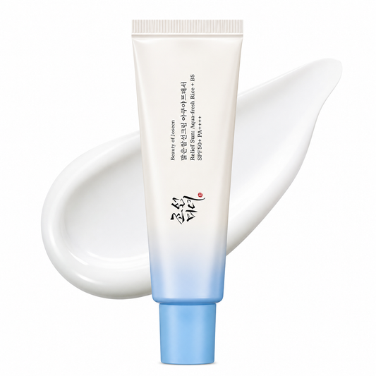 Belleza de Joseon – Relief Sun Aqua-Fresh Rice + B5 SPF50+ PA++++