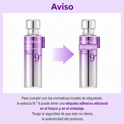 Numbuzin N.º 9 NAD Bio Lifting Essence – Esencia Reafirmante y Antiedad