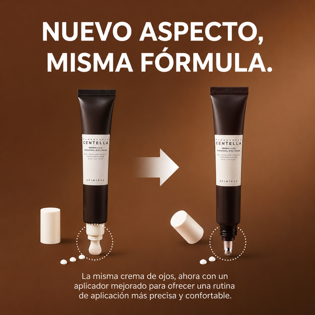 SKIN1004 Madagascar Centella Probio-Cica Bakuchiol Eye Cream – Crema Contorno de Ojos