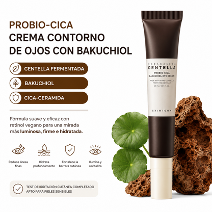 SKIN1004 Madagascar Centella Probio-Cica Bakuchiol Eye Cream – Crema Contorno de Ojos