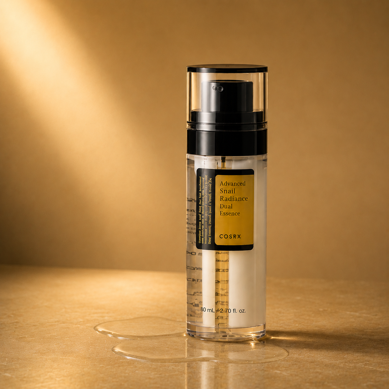 COSRX – Advanced Snail Radiance Dual Essence 80ml