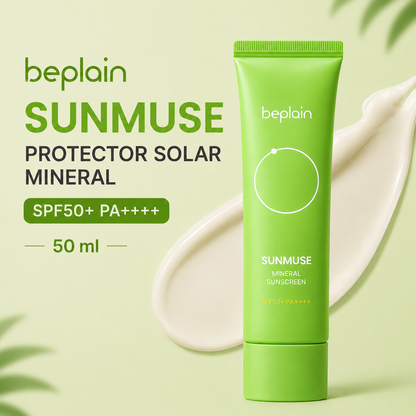 Beplain Sunmuse Protector Solar Mineral SPF50+ PA++++ – 50 ml