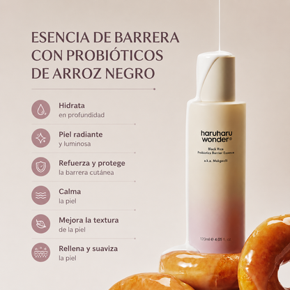 Haruharu Wonder – Black Rice Probiotics Barrier Essence, 120ml