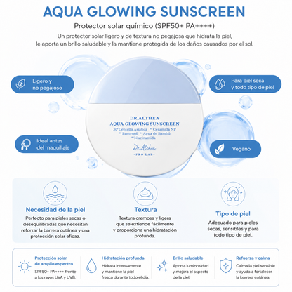Dr. Althea Aqua Glowing Sunscreen SPF50+ PA++++ – 45 ml