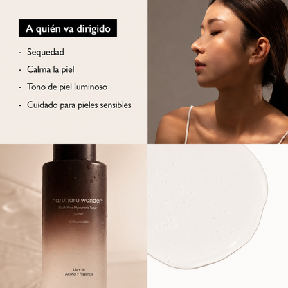 El Haruharu Wonder Black Rice Hyaluronic Toner for Sensitive Skin