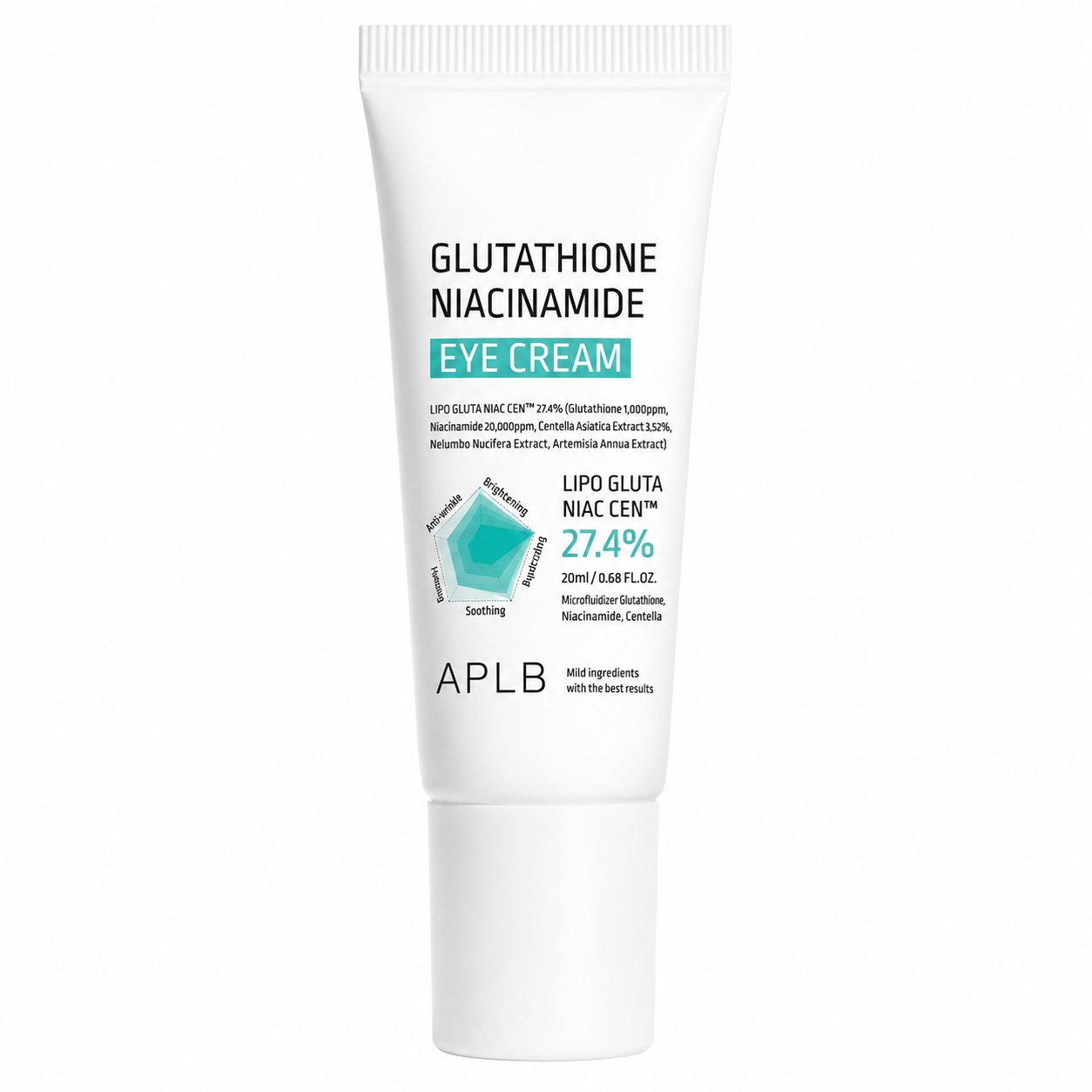 APLB – Crema Contorno de Ojos Glutatión y Niacinamida – 20 ml