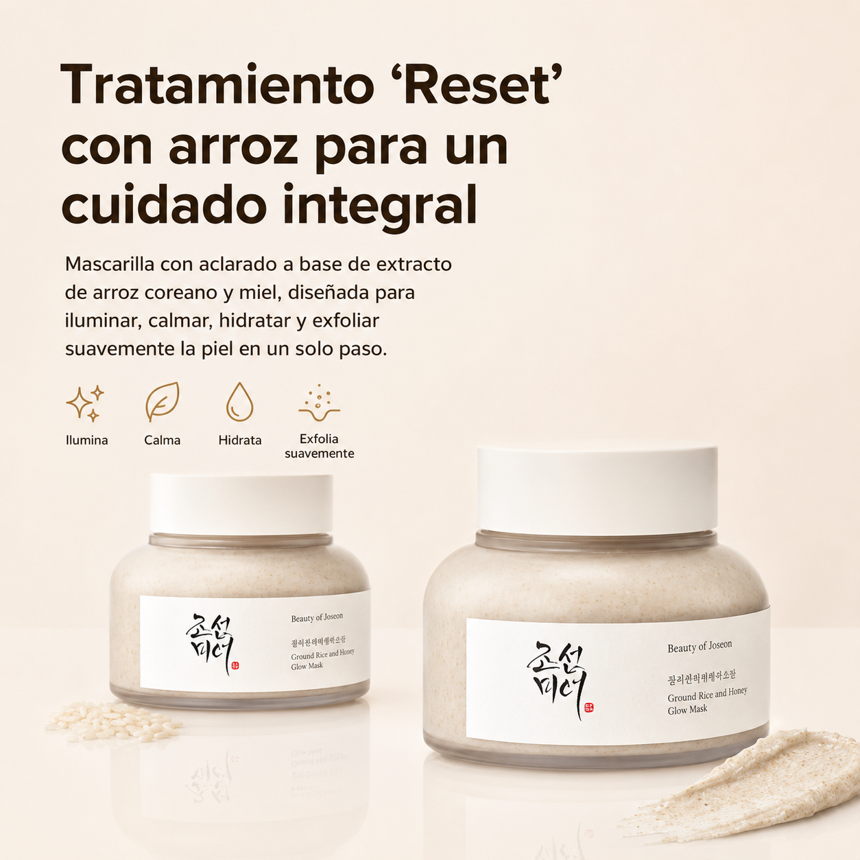 Beauty of Joseon Rice Ground Mask & Honey Glow Mask – 150 ml